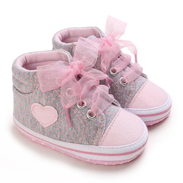 Adorable Pink Baby Shoes