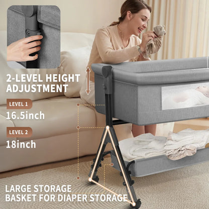 Cozy 3-in-1 Baby Bassinet