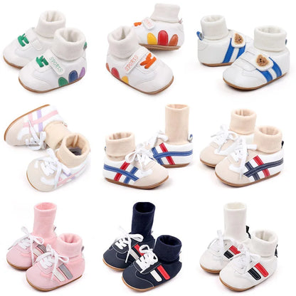 Cozy Baby Sock Shoes