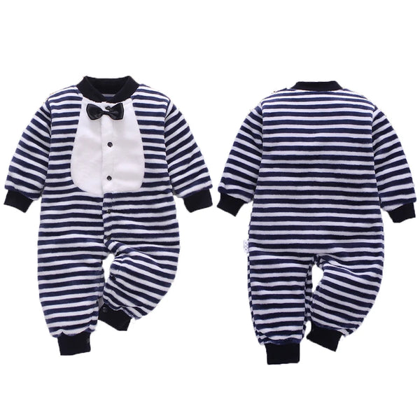 Cozy Baby Flannel Romper