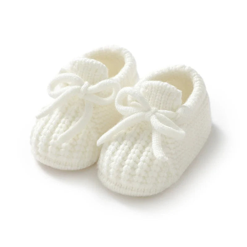 Cozy Knit Baby Booties