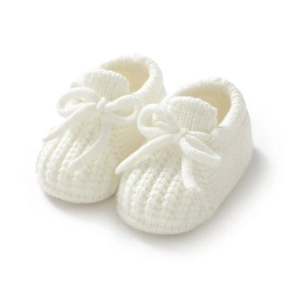 Cozy Knit Baby Booties