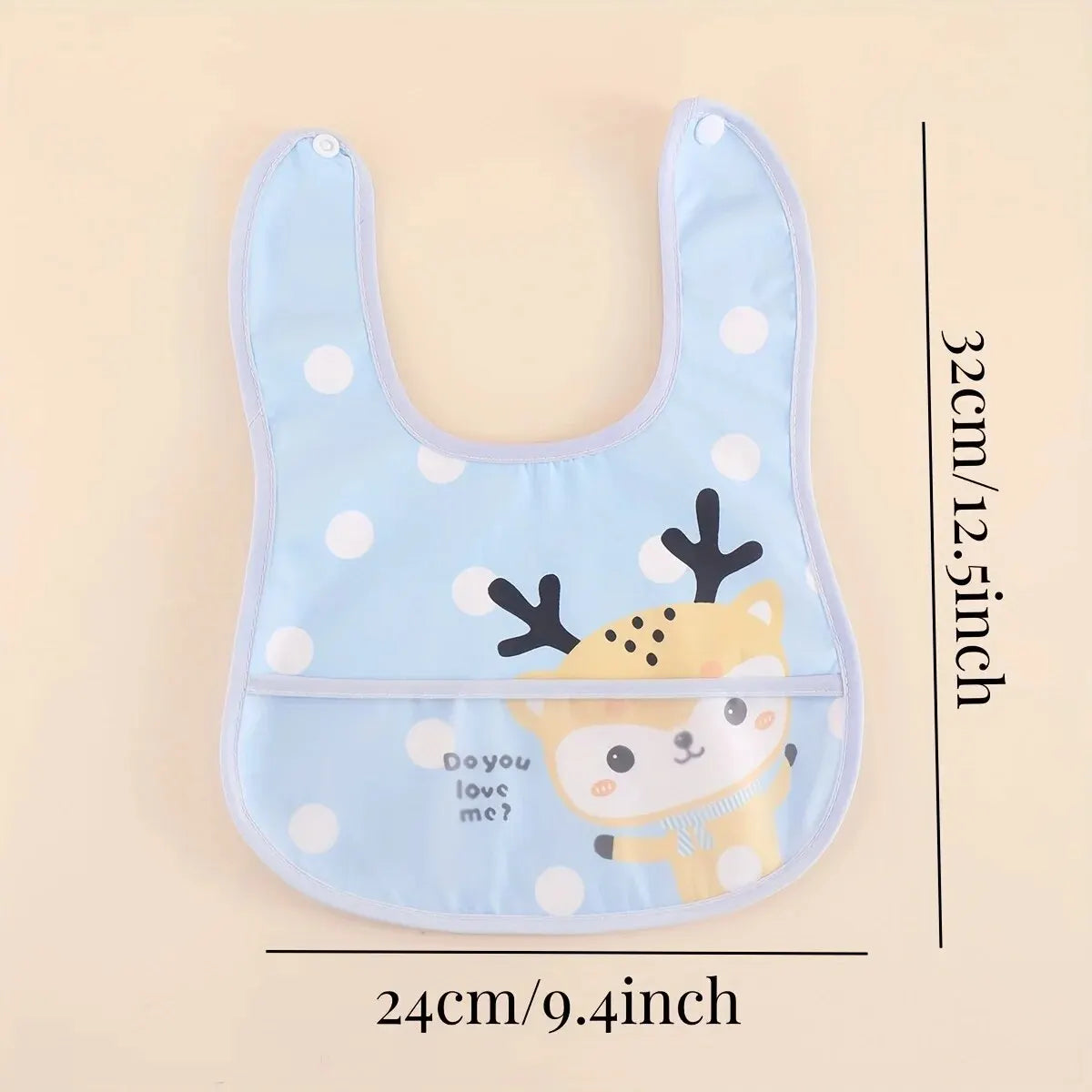 Cute Animal Waterproof Bibs