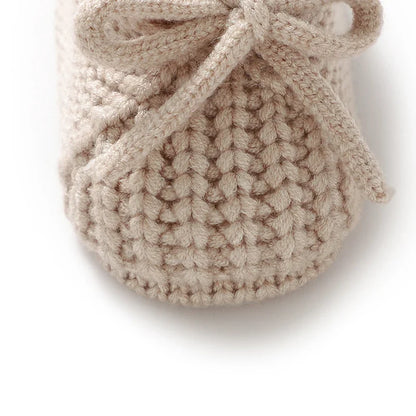 Cozy Knit Baby Booties