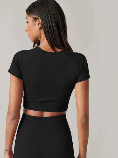 Seamless Yoga Sport Tee