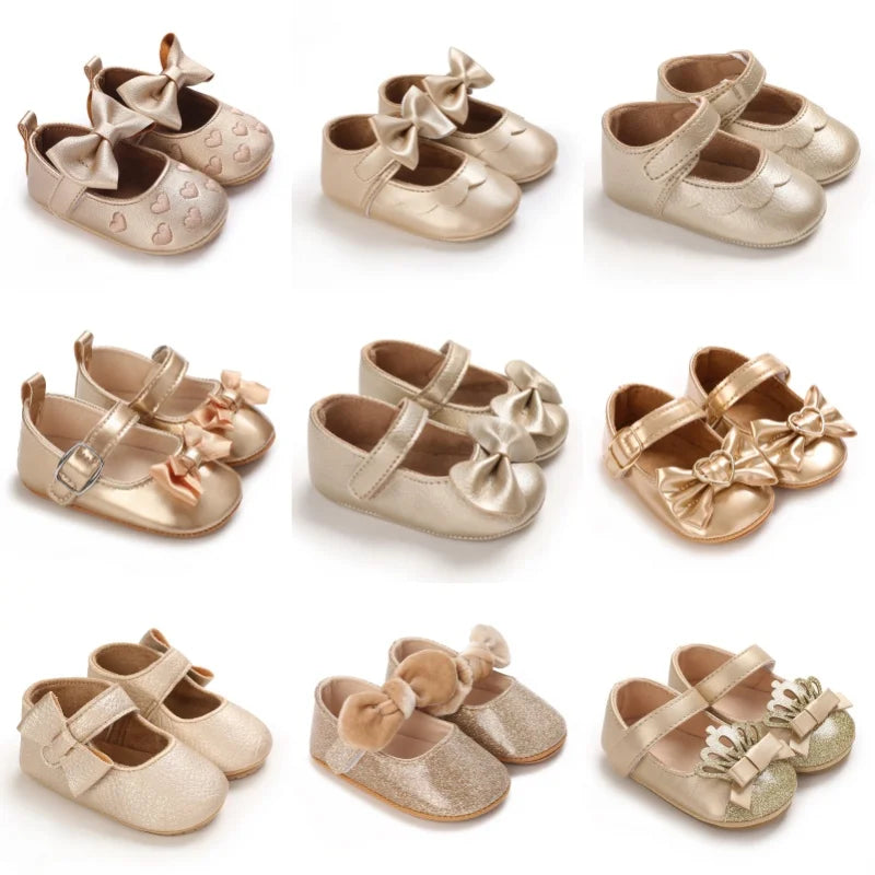 Golden Princess Soft Shoes