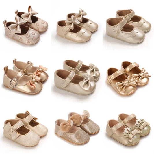 Golden Princess Soft Shoes