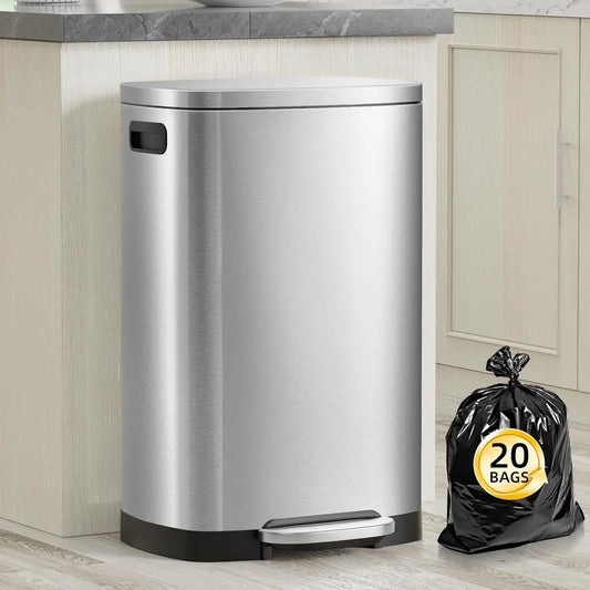 Chic Soft-Close Trash Bin