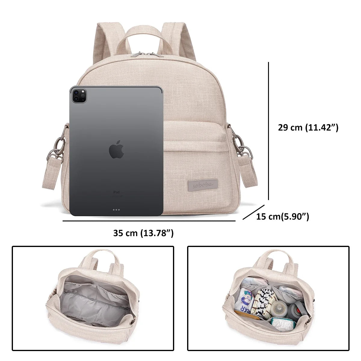 Soboba Stylish Diaper Backpack