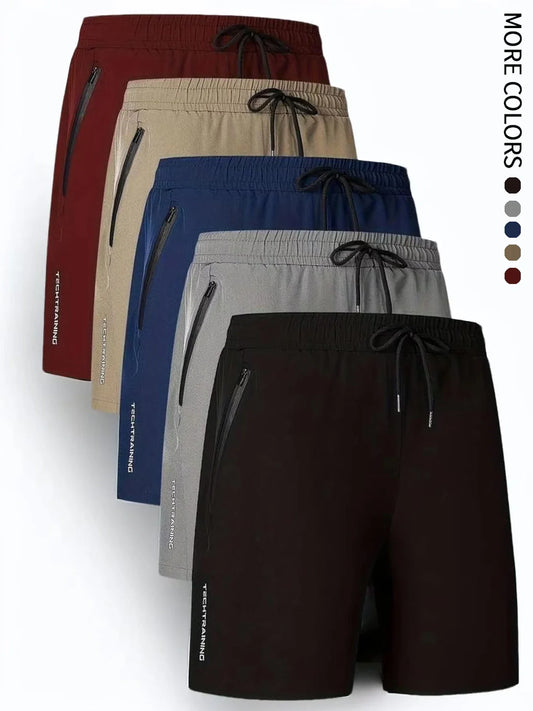 5PCs Ultimate Men's Active Shorts