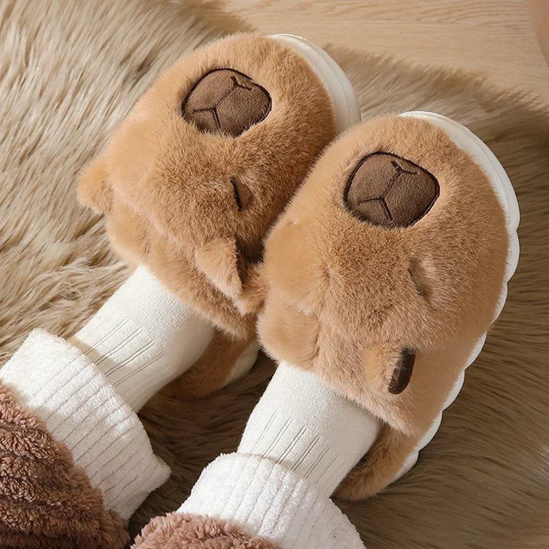 Cozy Capybara Slippers