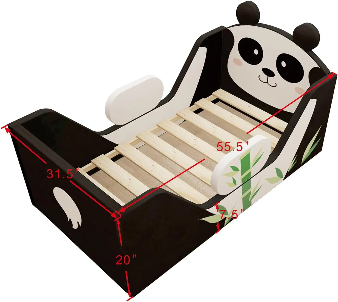 Cozy Animal Toddler Bed