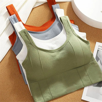 Seamless Shockproof Sports Bra