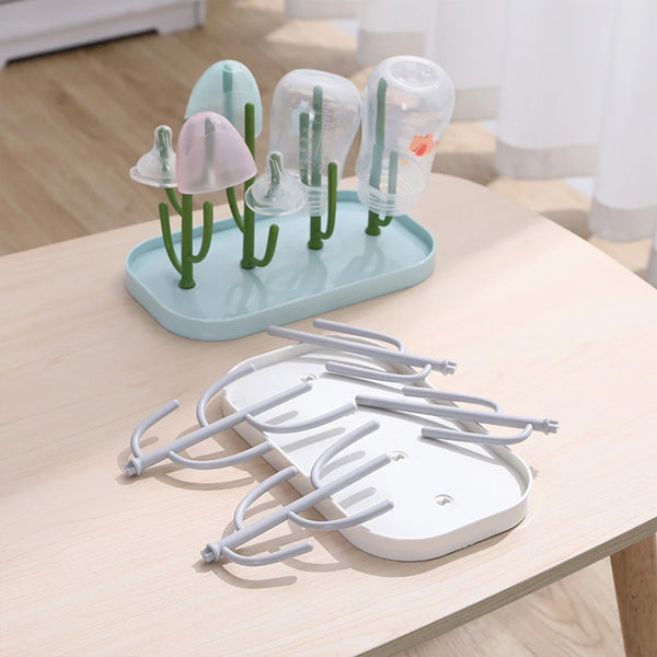 Tree-Shaped Bottle Drying Rack