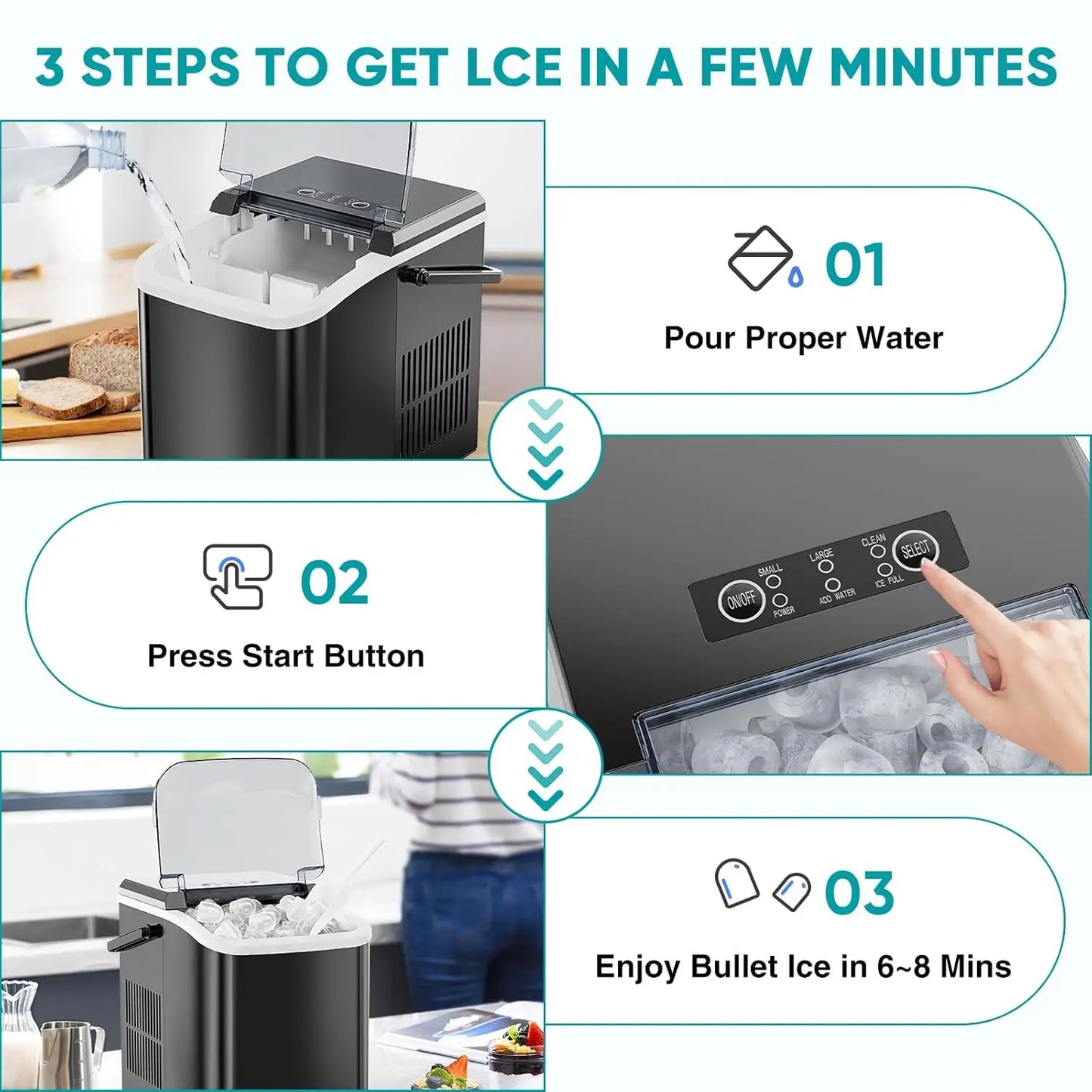 ChillCube Portable Ice Maker