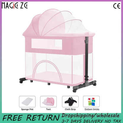 Cozy Foldable Baby Crib