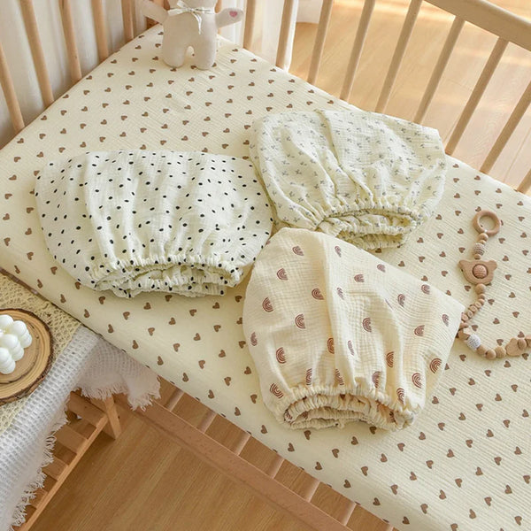 Soft Cotton Baby Bed Sheet
