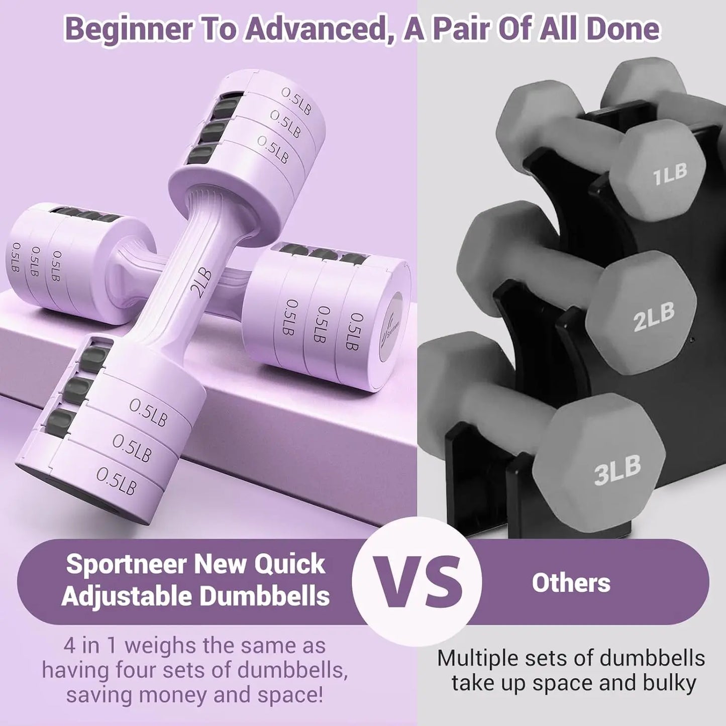 Quick-Change Fitness Weights