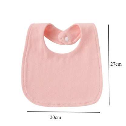 Cartoon Cotton Baby Bib Set