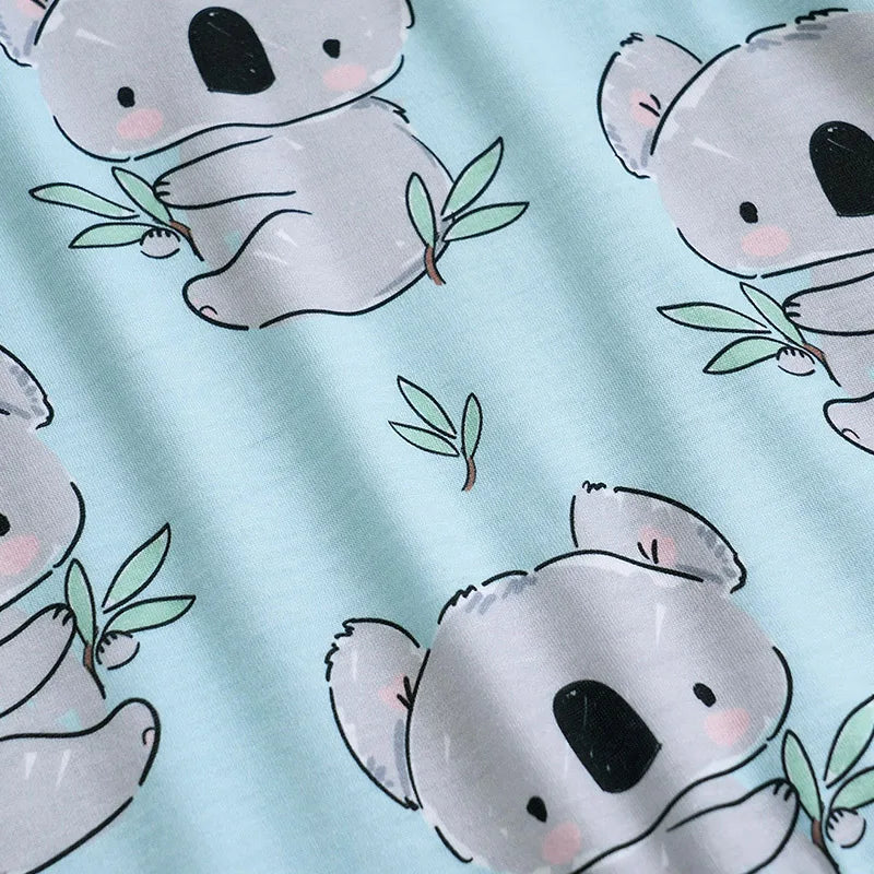 Koala Print Baby Romper