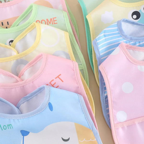 Cute Animal Waterproof Bibs