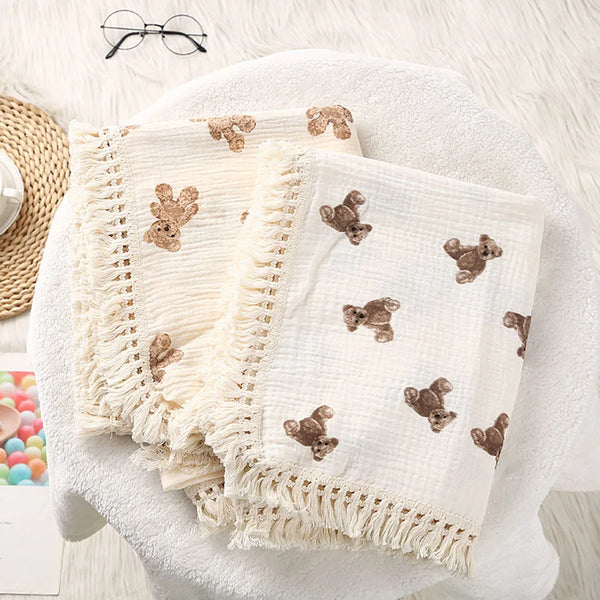 Adorable Bear Baby Blanket