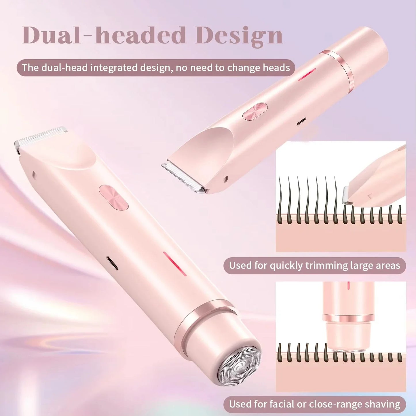 Smooth Dual-Head Shaver