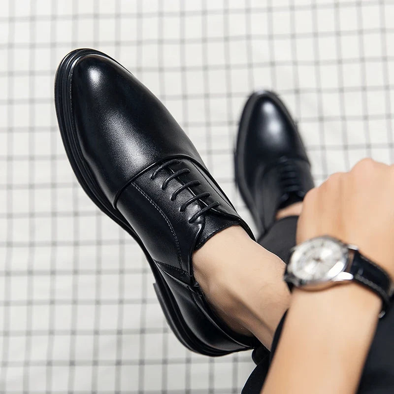 Elegant Men's Leather Oxfords
