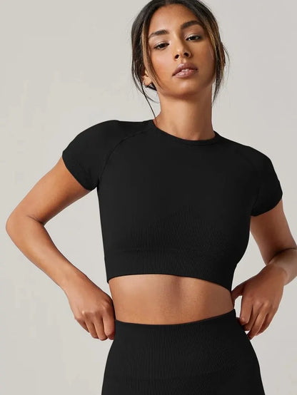 Seamless Yoga Sport Tee