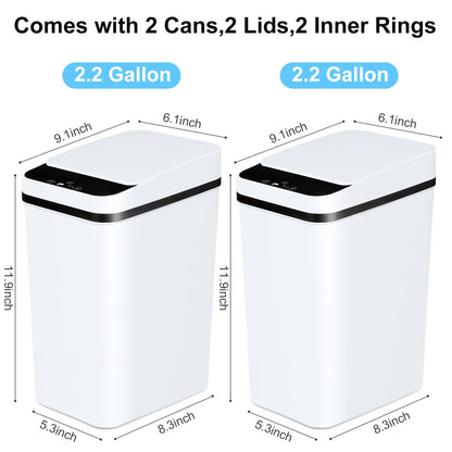 Automatic Touchless Trash Cans