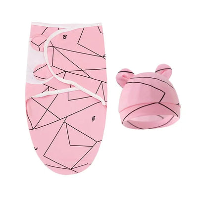 Cozy Cartoon Baby Swaddle Set