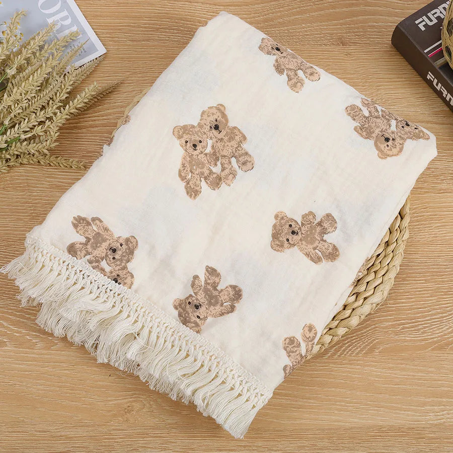 Adorable Bear Baby Blanket