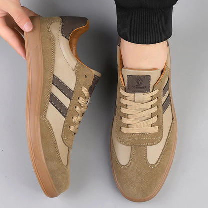 Men's Stylish Leather Sneakers