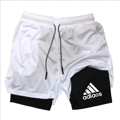 Adiaos Men's 2-in-1 Sport Shorts