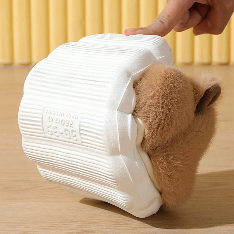 Cozy Capybara Slippers