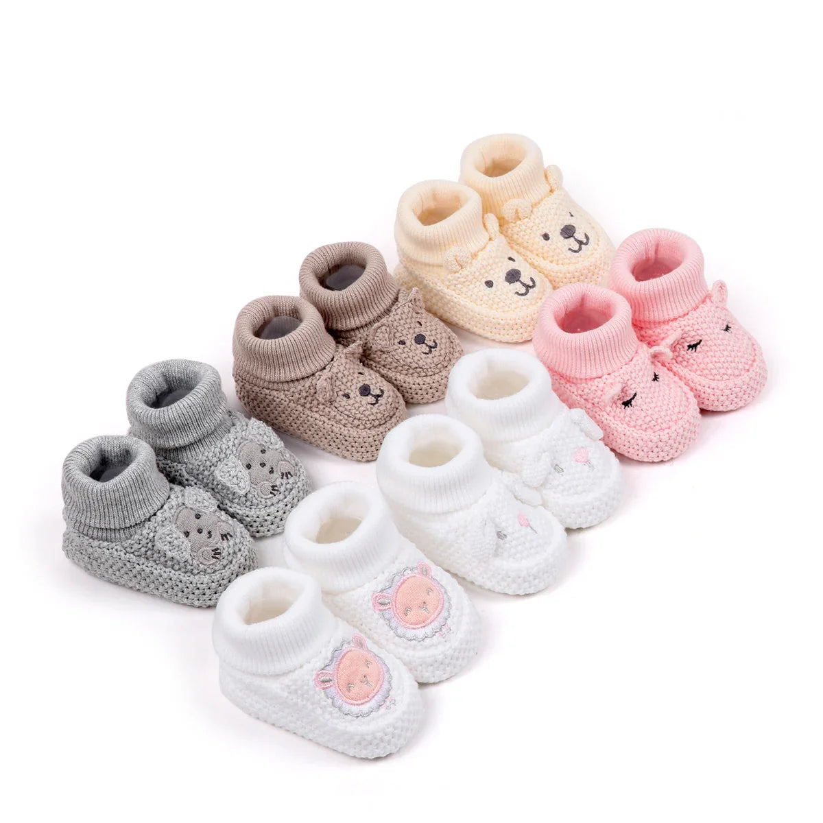 Cozy Baby Wool Booties