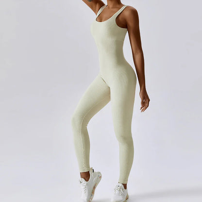 Seamless Yoga Bodysuit