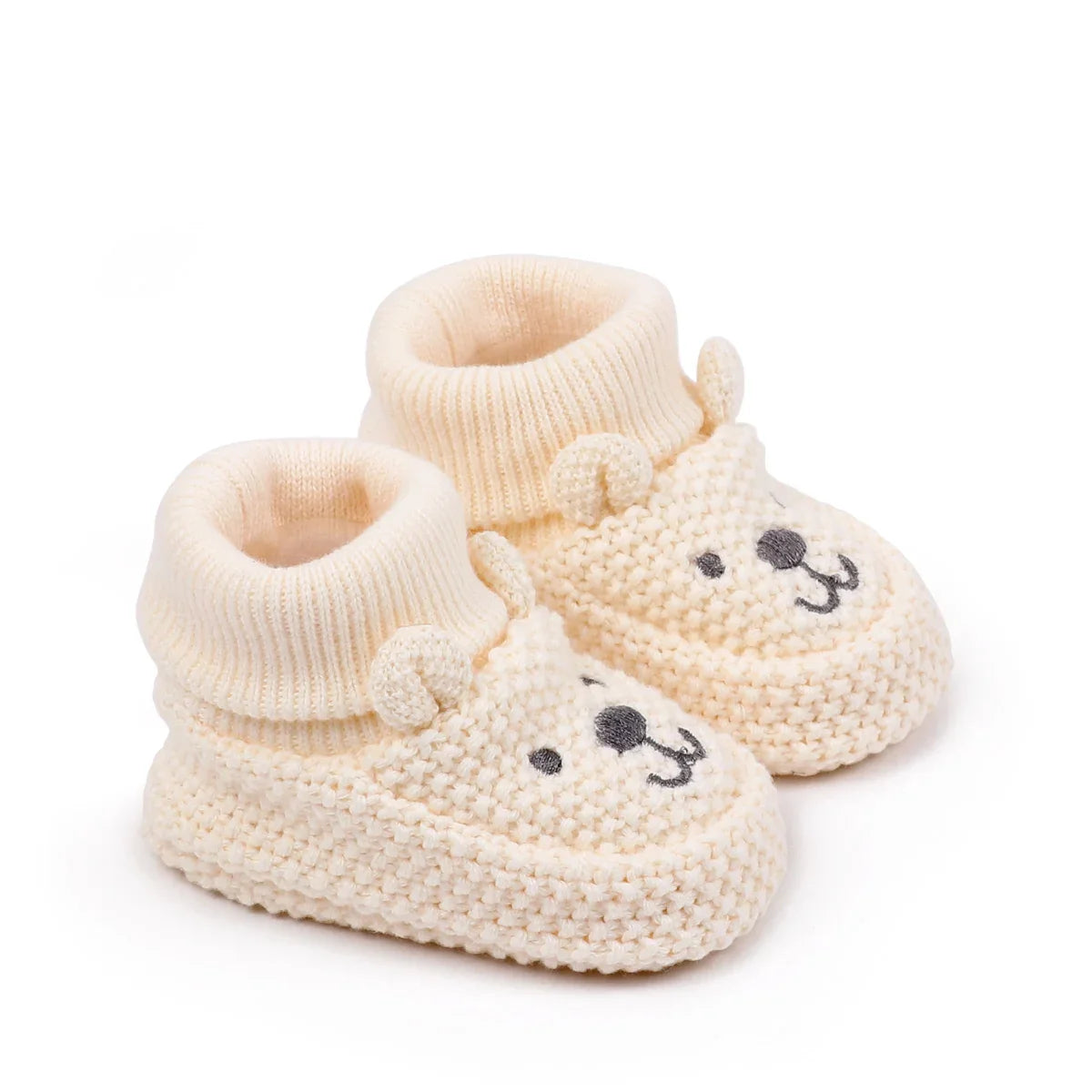 Cozy Baby Wool Booties