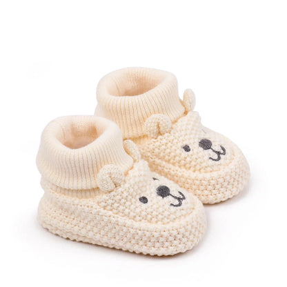 Cozy Baby Wool Booties