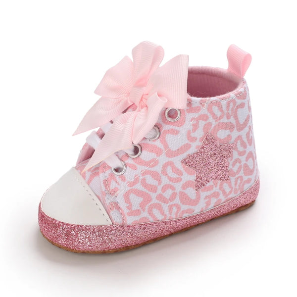 Adorable Pink Baby Shoes