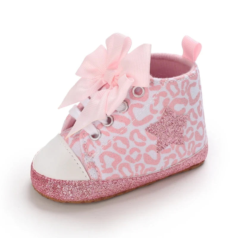 Adorable Pink Baby Shoes