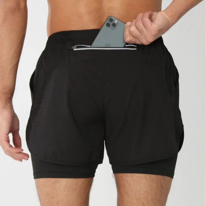 Quick-Dry Men's Running Shorts