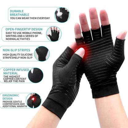 Copper Comfort Relief Gloves