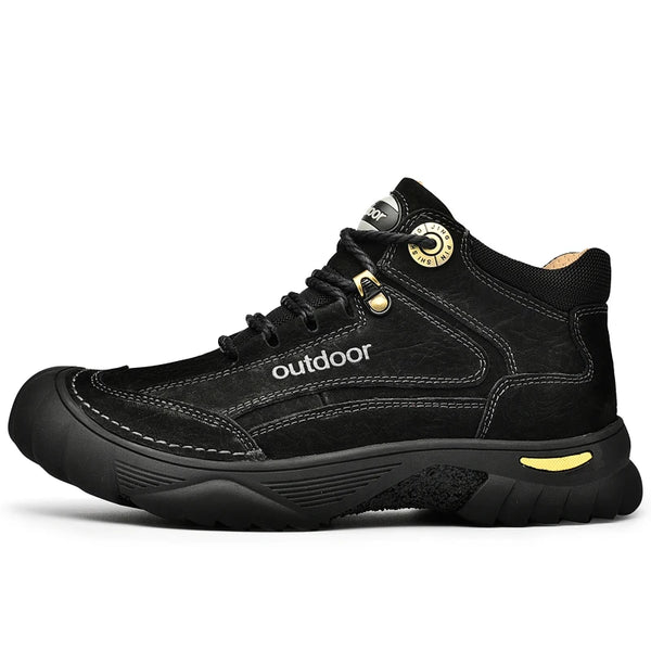 Stylish Leather Hiking Boots