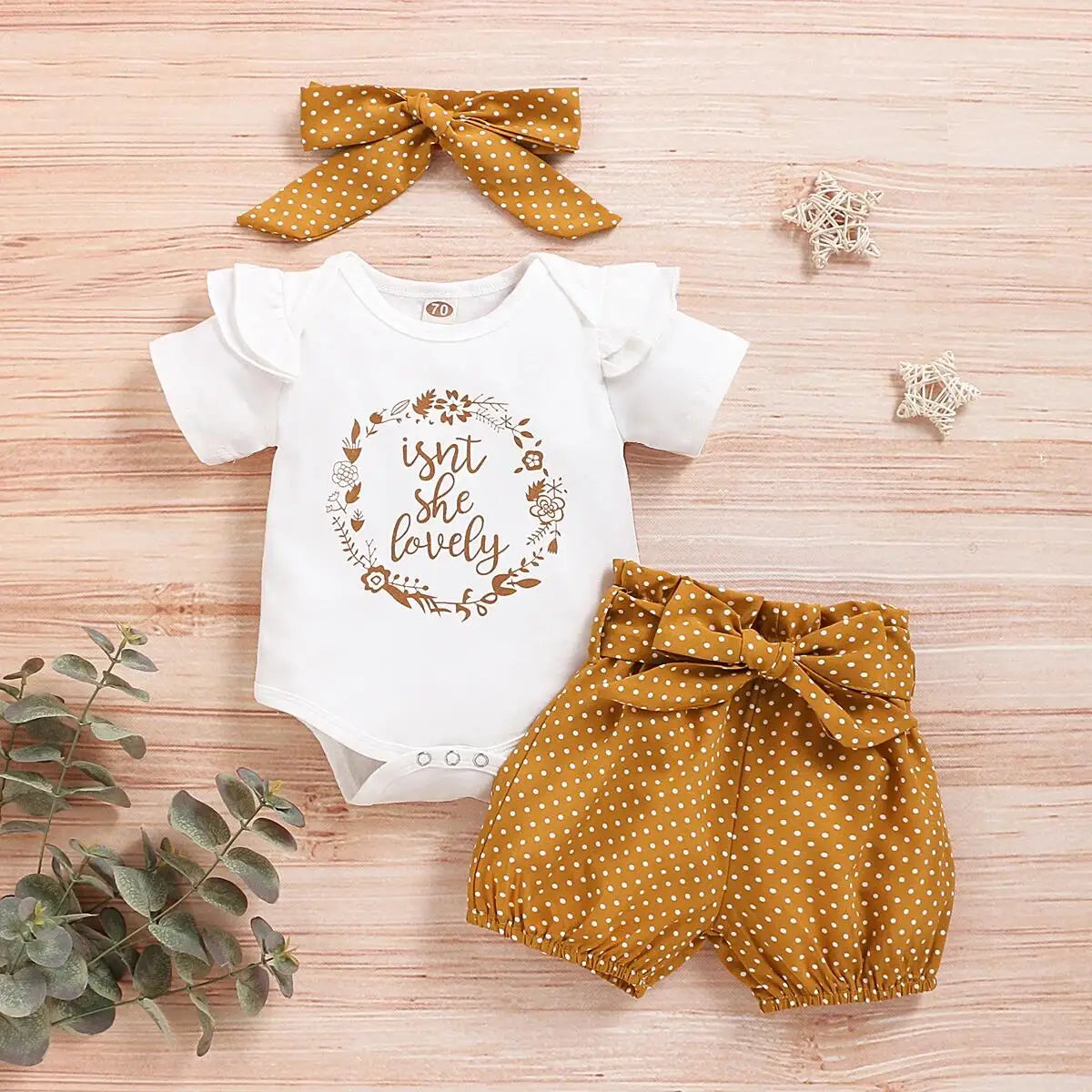 Adorable Baby Girl Outfit Set