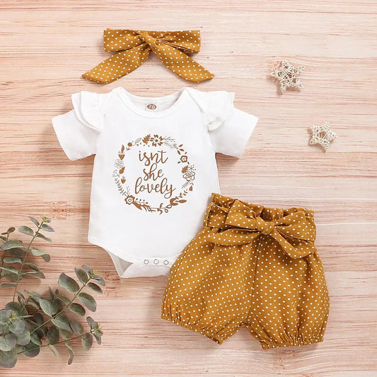 Adorable Baby Girl Outfit Set