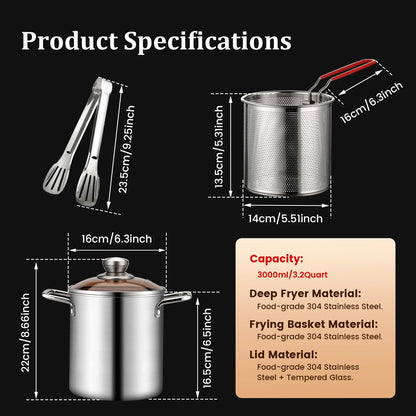 Ultimate Fry Pot for Home Chefs