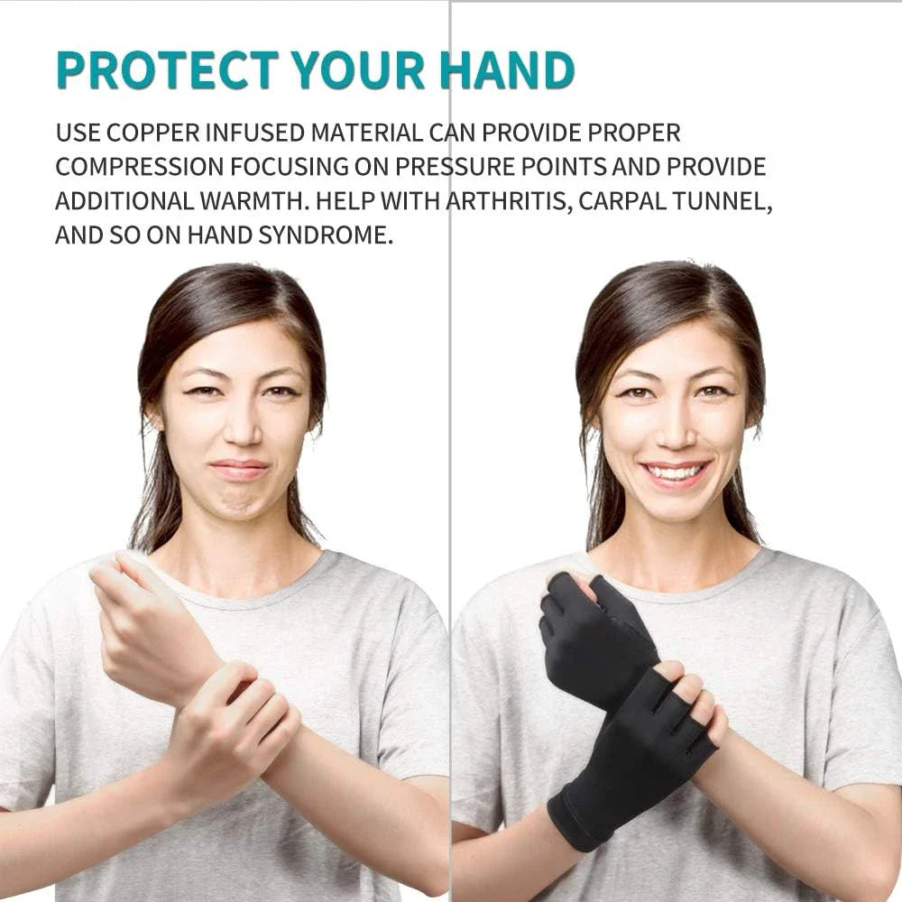 Copper Comfort Relief Gloves