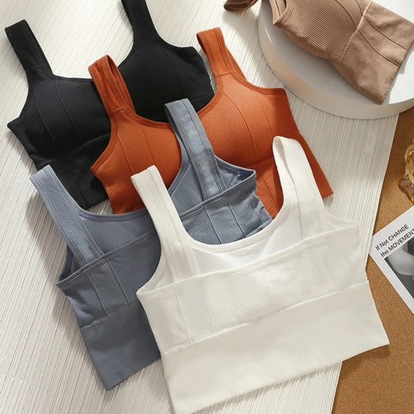 Seamless Shockproof Sports Bra