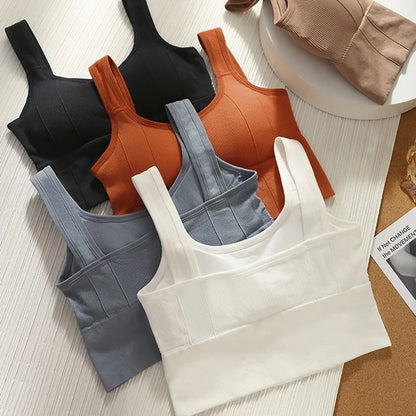 Seamless Shockproof Sports Bra